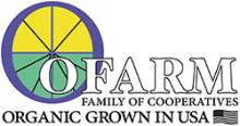 OFARM Family Cooperatives Organic Grown in USA logo